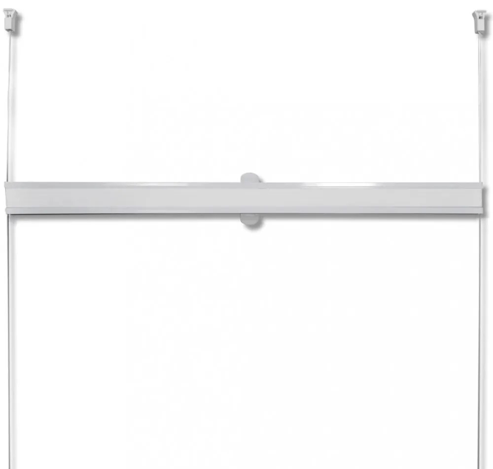 Plisse Roló 50x125 cm Fehér Redős Roló