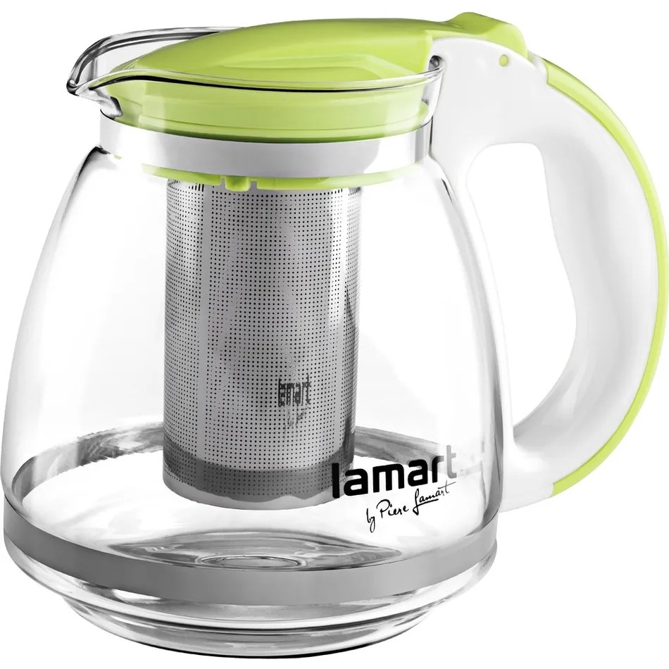 Lamart LT7028 Verre teáskancsó1,5 l, zöld, 1,5 l