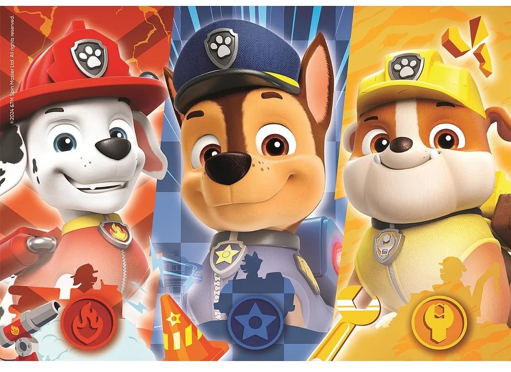 Mancs Őrjárat Hero Guys 104 db-os puzzle Clementoni