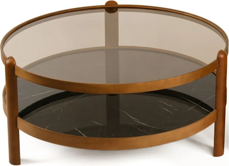 Golf 100 - Walnut, Black Marble