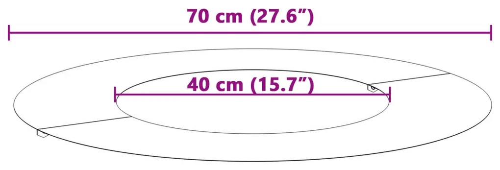 Kerámia Cserép Fehér Kerámia Nagy Kerámia Cserép Kör alakú