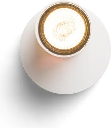 RENDL DUGME I bílá/antracitová 230V GU10 35W