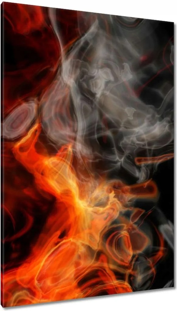 Vászonkép 80x120 Tűz füst