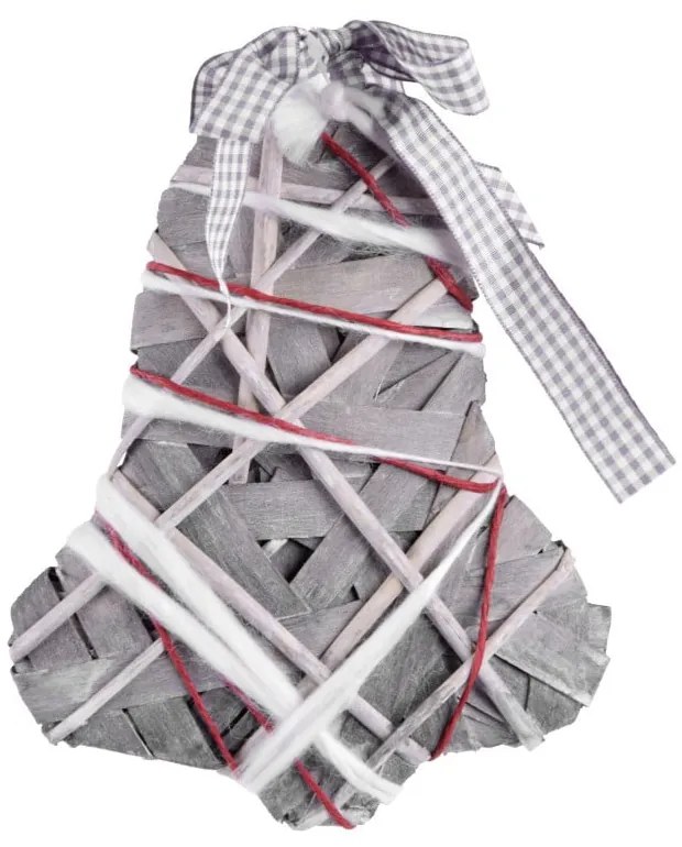 Nagy dekorációs felakasztható csengő, magassága 39 cm - Ego Dekor