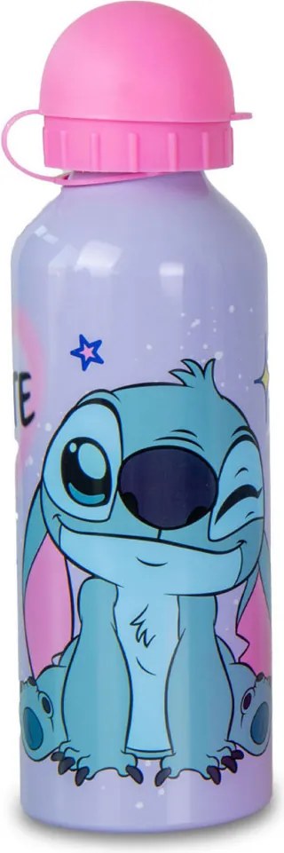 Disney Lilo és Stitch, A csillagkutya Cute alumínium kulacs ivókupakkal 500 ml