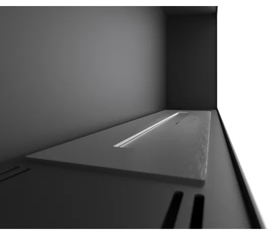 InFire - Fali BIO kandalló 44x91 cm 3kW fekete