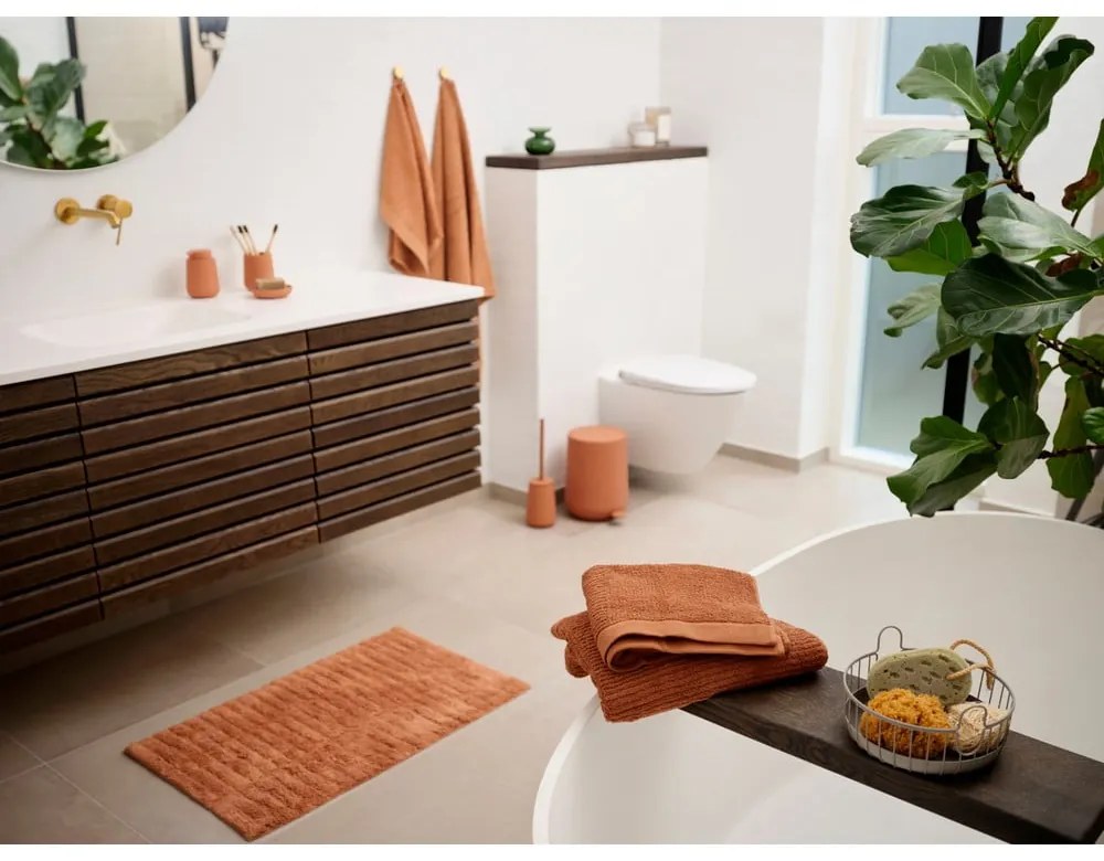 Sárga fürdőszobai kilépő 50x80 cm Tiles – Zone