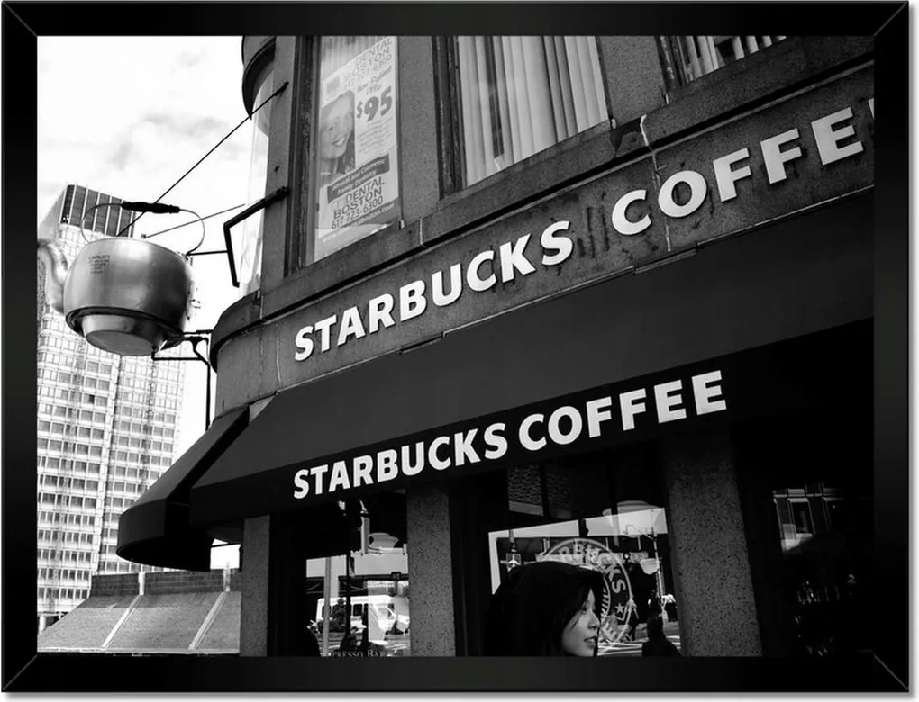Poszterek keretben 40x30 Starbucks Coffee
