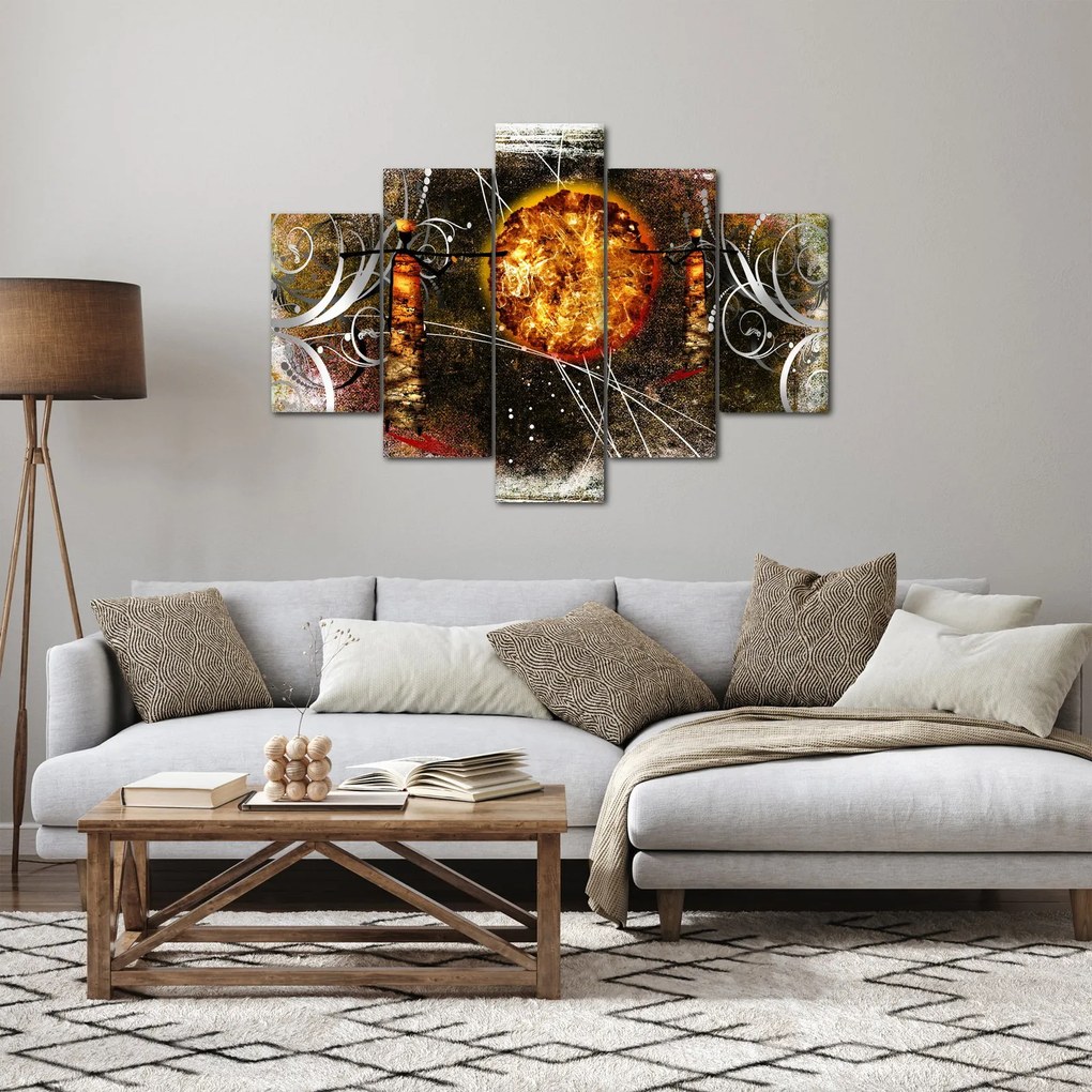 Egy őskori festmény képe (150x105 cm)
