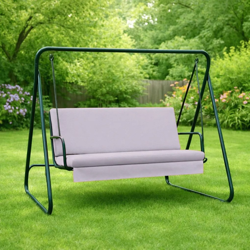 Hintaágy párna vízálló, uv álló - világosszürke