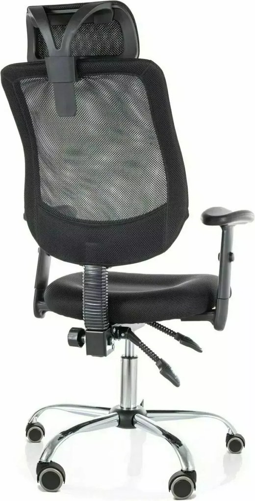 Fekete irodai szék FLEXISEAT Q-118RC