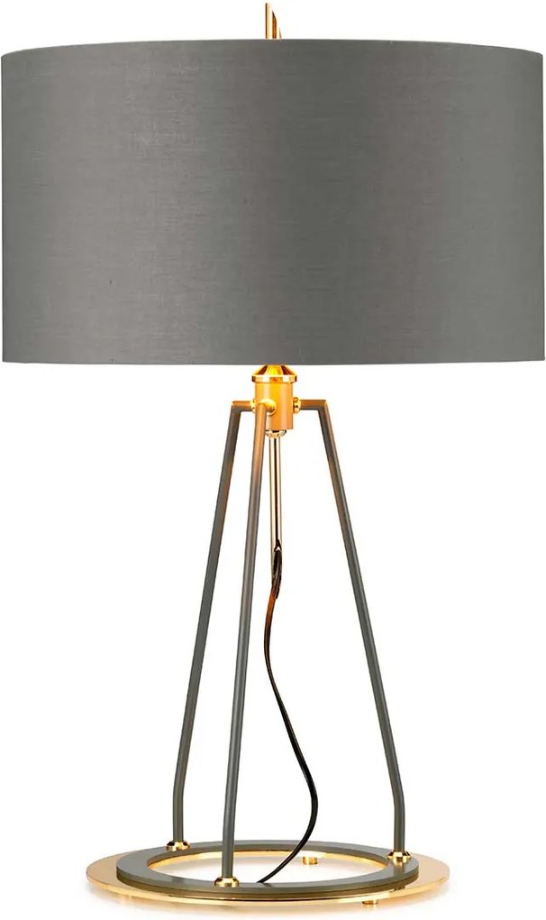 Elstead glamour modern asztali lámpa ferrara ezüst szürke elsferrara-tl-gpg