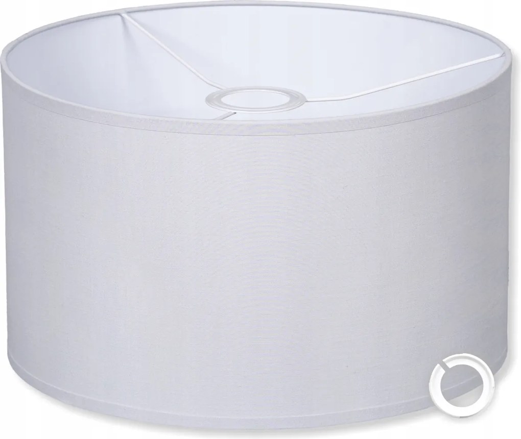 Lámpaernyő Henger 30/20 Világosszürke Lengyel termék lámpabúra