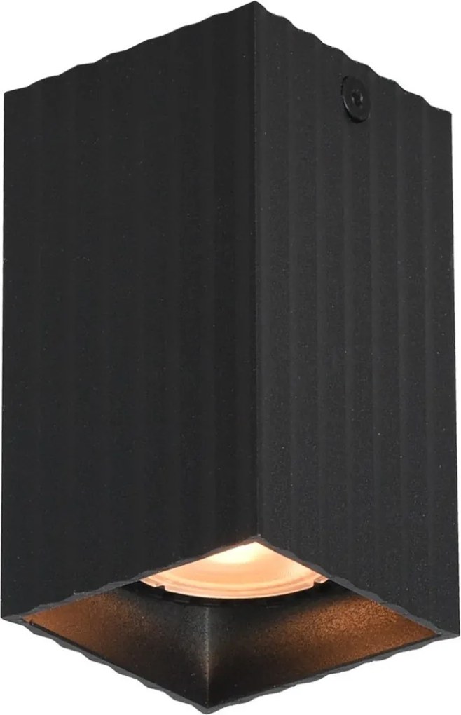 Italux Tecno CLN-37492-S-BK Felületi spotlámpa 1x10W/GU10 IP20