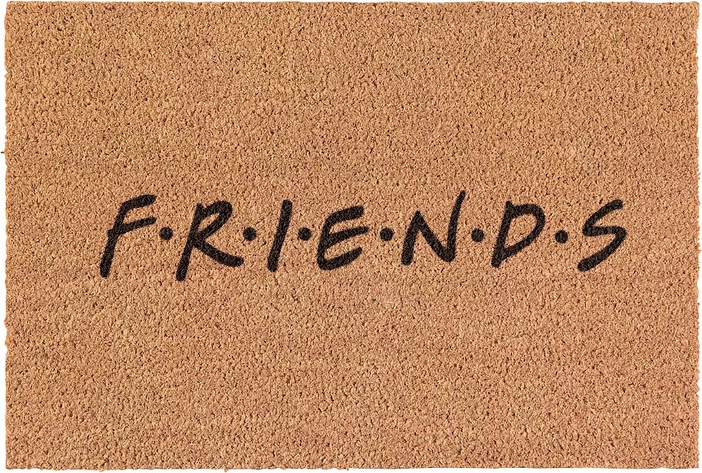 Lábtörlő Friends Kókusz barátok ajtóra 60x40cm