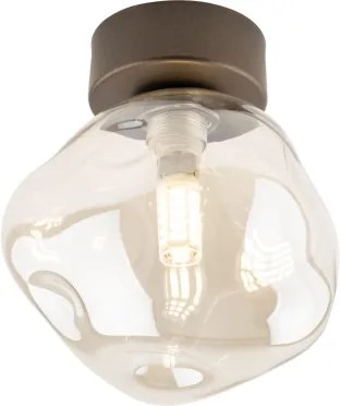 Brilagi - Mennyezeti lámpa VULCANO 1xG9/8W/230V bronz/füstös bézs