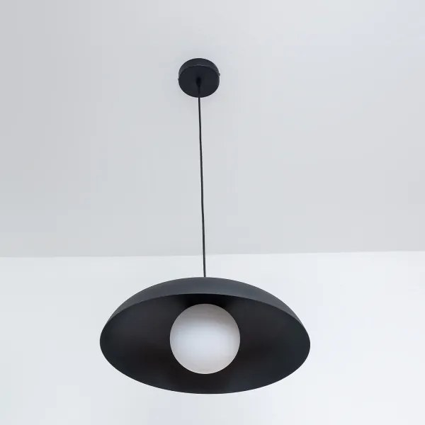 ECLIPSE kábeles függőlámpa 1xE27/15W/230V fekete