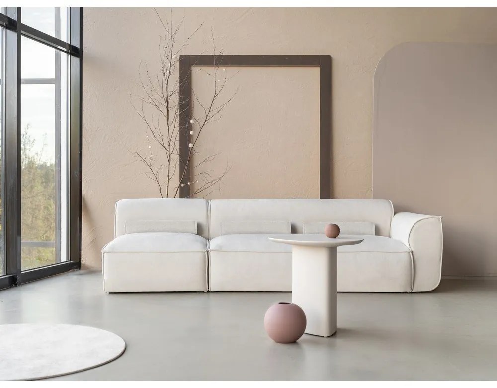 Fehér moduláris heverő (jobb oldali) Flex Felix – Miuform