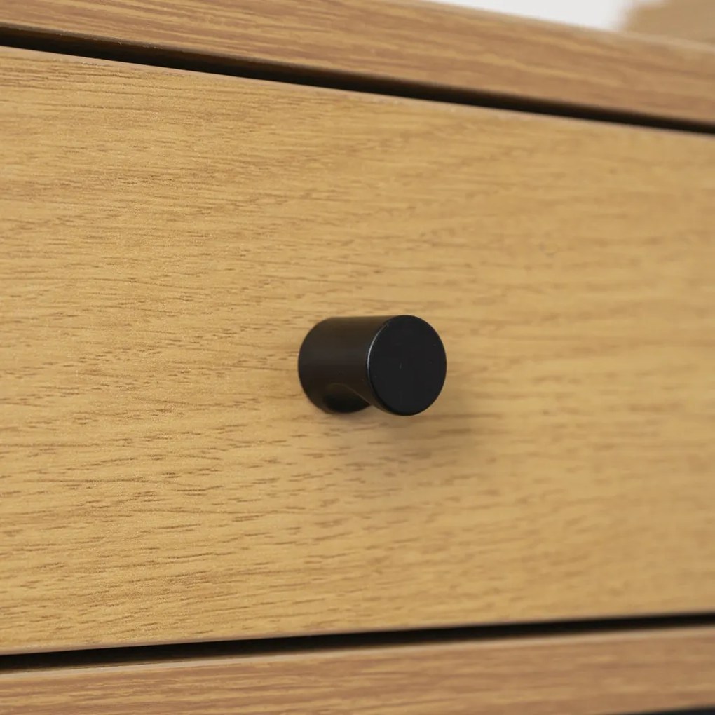 Asztal REX 2 180-240 cm Biały márvány/Dąb P3