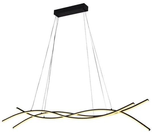 LED Dimmelhető csillár zsinóron LED/80W/230V 3000-6500K + távirányítás