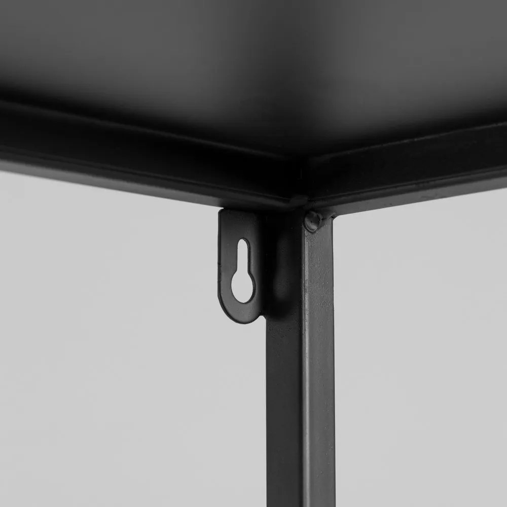 Shantay fekete fém könyvespolc - Kave Home