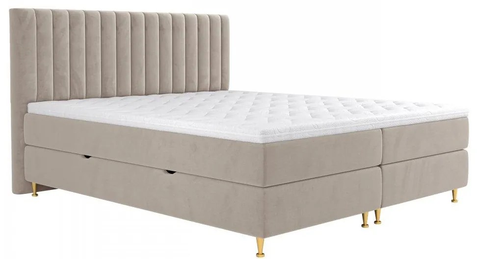 Franciaágy Boxspring 140 cm Rondel (fresh 01). 1054088