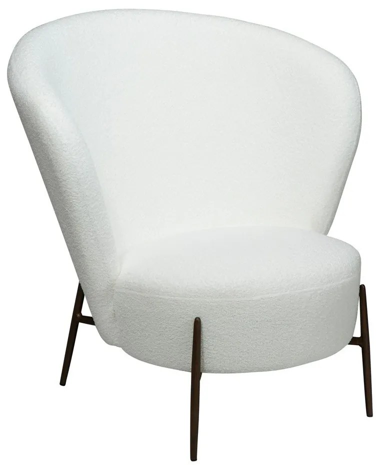 Fehér buklé fotel Orbit – DAN-FORM Denmark