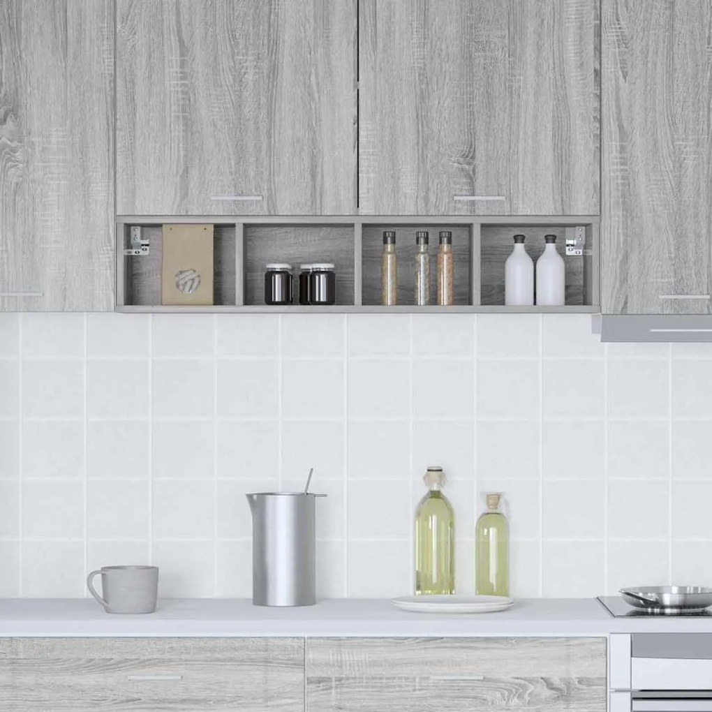 Függő szekrény Riga Szürke Sonoma 20 x 29,5 x 100 cm Faanyag