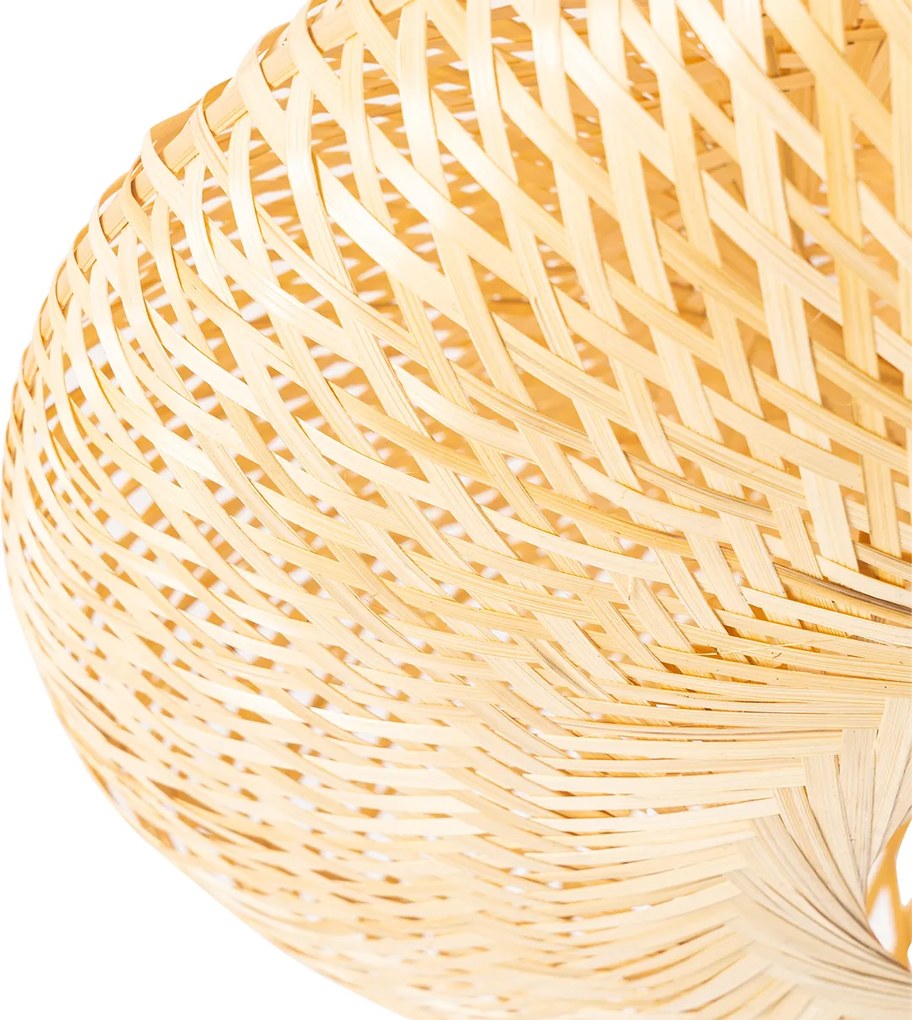 Okos mennyezeti lámpa bambusz 50 cm Wifi G95-tel - Ostrava