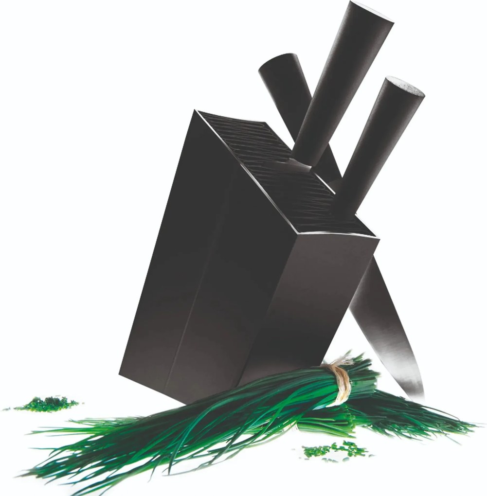 Eva Solo Cooking Késblokk ferde Alumínium Fekete