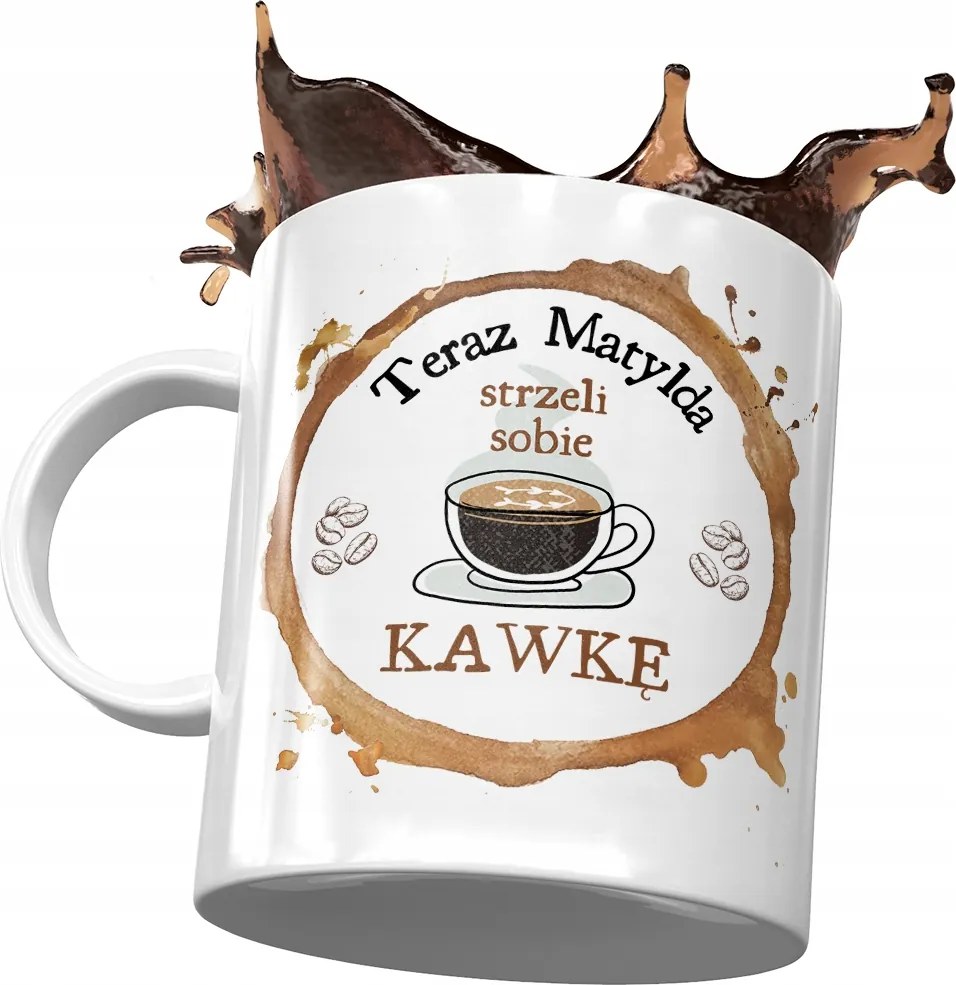 Bögre Matildának Barátnőjének Feleségének Nyomtatott Fotóval