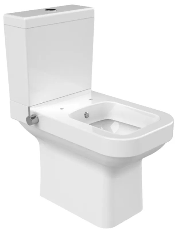 CeraStyle NOURA monoblokk WC - BEÉPÍTETT bidé funkcióval - mély öblítésű