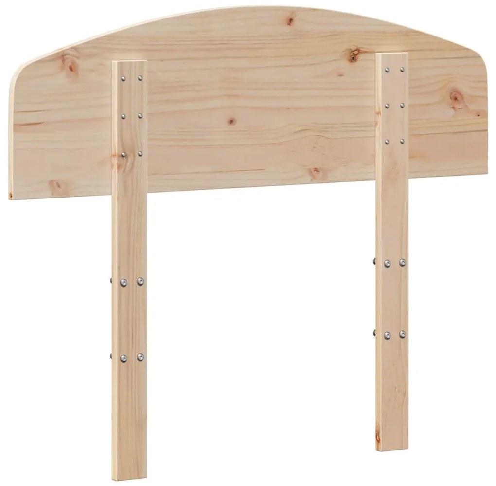 tömör fenyőfa fejtámla 90 cm