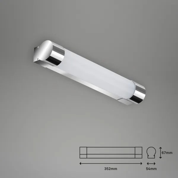 Briloner 2051-018 - LED fürdőszobai tükörvilágítás LED/8W/230V IP44