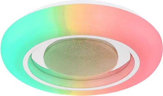 Globo 41369-18 - RGBW Dimmelhető mennyezeti lámpa BURRO LED/18W/230V + távirányító