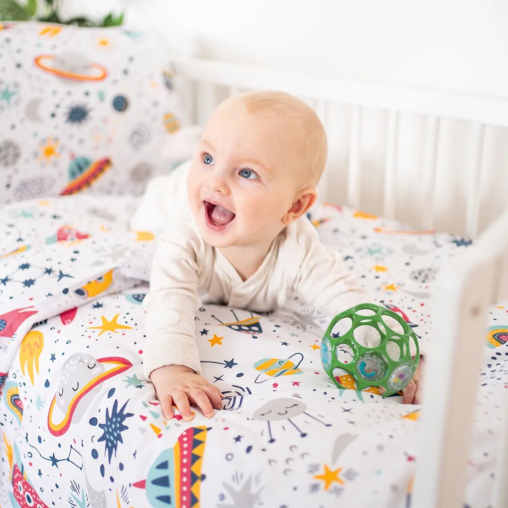 4Home Cosmic Adventure gyerek pamut ágyneműhuzat, 100 x 135 cm, 40 x 60 cm, 100 x 135 cm, 40 x 60 cm