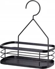 Kozmetikai Tusoló Kosár Fém Fekete 22,5 X 12 X 26 CM