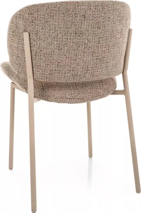 Kiso Noelle étkezőszék sötétbézs/kasmír