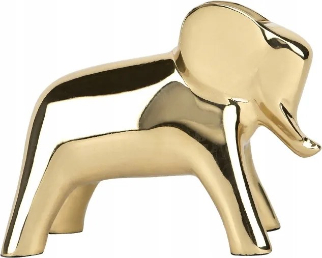 Elefánt sárgaréz dekoráció