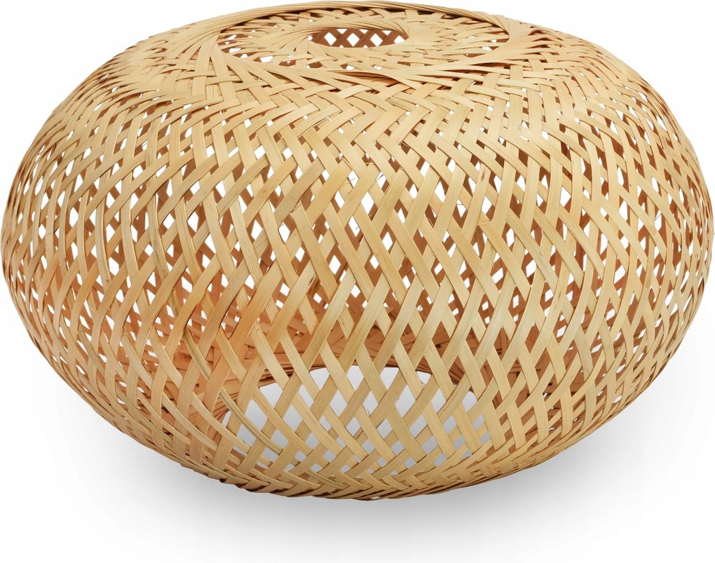 Lámpaernyő Bambusz lámpabúra Rattan gömb Boho Lámpához Fonott Ovális