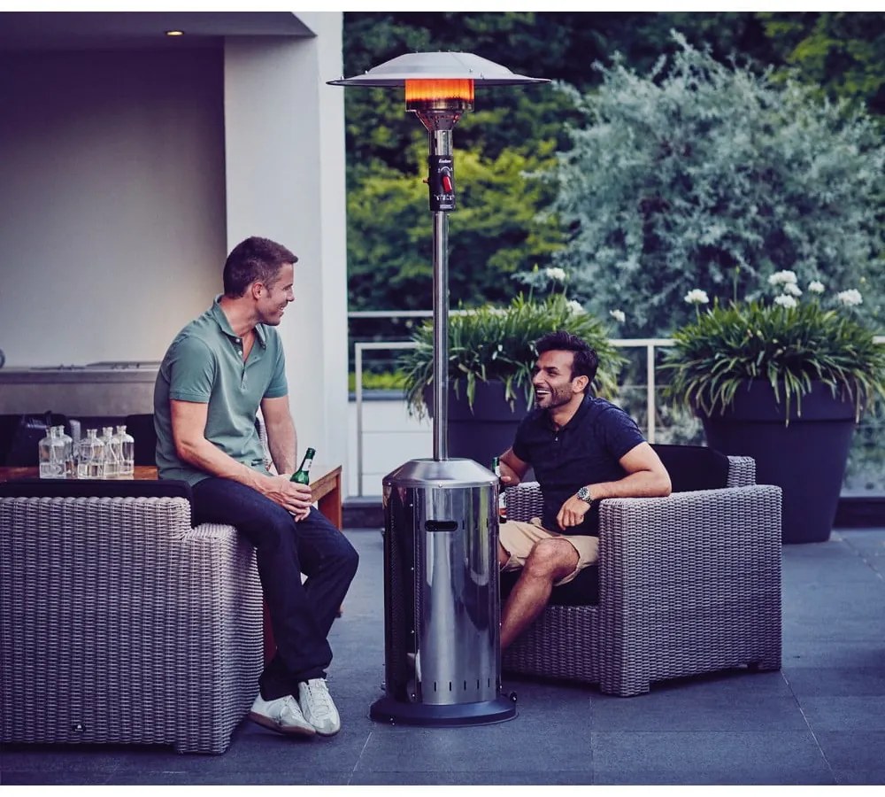 Elegance ezüstszínű gáz hősugárzó - ENDERS