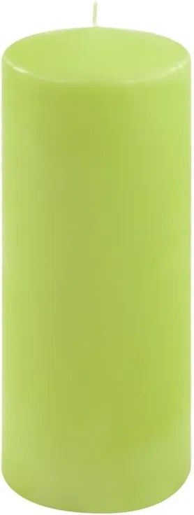 Gyertya készlet 25 cm Ø 10 cm 4 db világoszöld