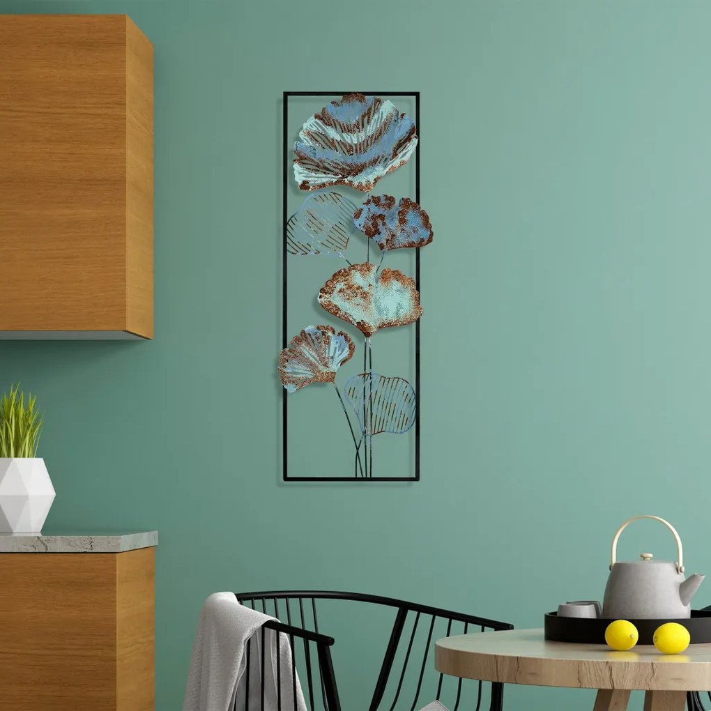 Fig fém fali dekoráció, 32×90 cm – TR930DYU1279