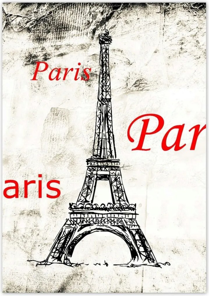 Poszterek 70x100 I Love Paris