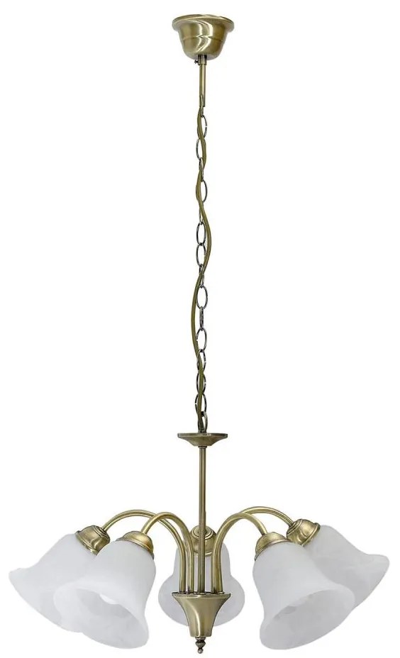 Rabalux 7375 - Csillár láncon FRANCESCA 5xE14/40W/230V