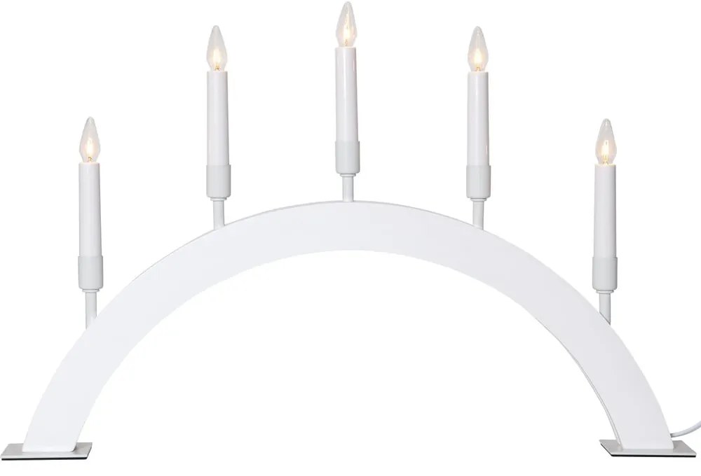 Fehér karácsonyi fénydekoráció Vind – Star Trading