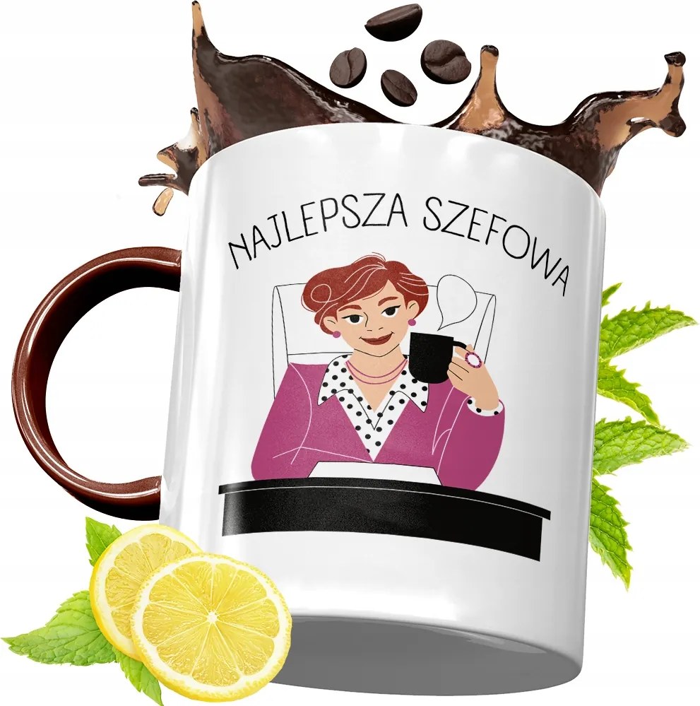 Bordó Bögre Főnöknek Születésnapi Ajándék fényképes nyomtatással