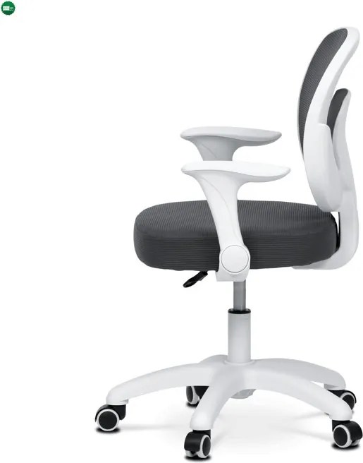 Gyerek Forgószék, Magasságállítás, Szürke Hálós. KA-K1062 GREY