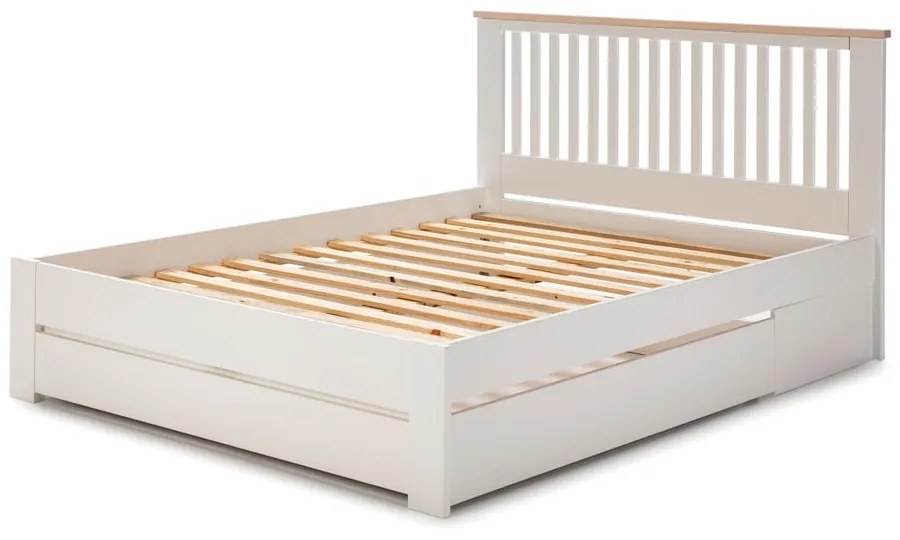 Enara fehér ágy alatti fiók, 137 x 147 cm - Marckeric