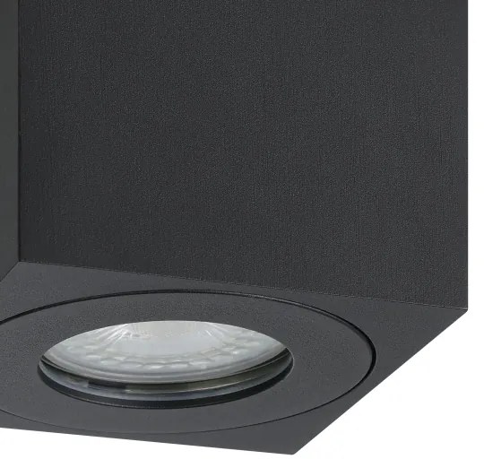 Eglo 901029 - Kültéri spotlámpa TORRECOLA 1xGU10/5W/230V 8x8cm IP44